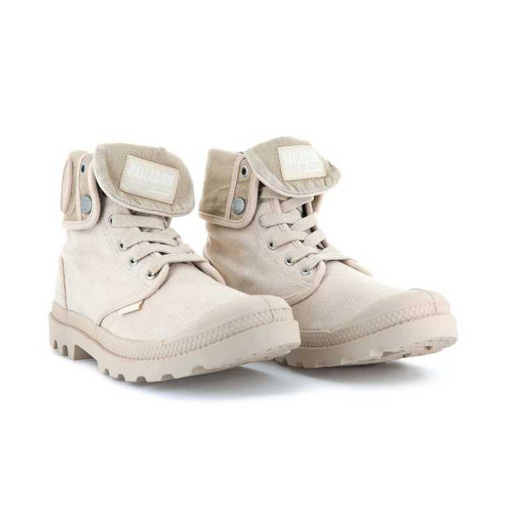 Bottes Palladium Baggy Homme Blanche | FR URV095Z